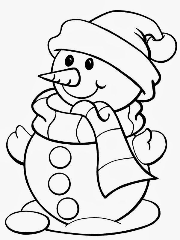 Christmas Coloring Pages Free Printable Coloring Page