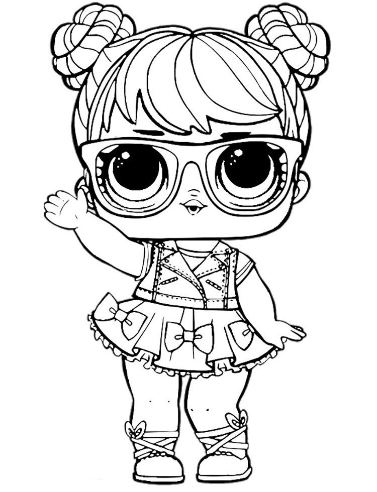 LOL Surprise Dolls Coloring Pages | Free Printable ...