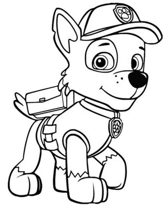 Paw Patrol Coloring Pages | Free Printable Coloring Page