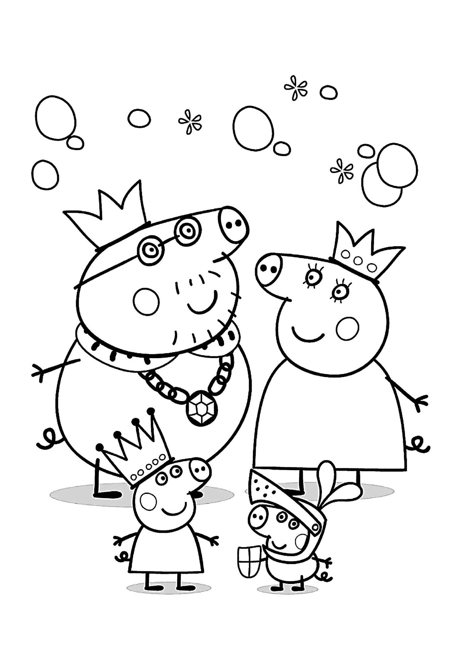 Peppa Pig Coloring Pages