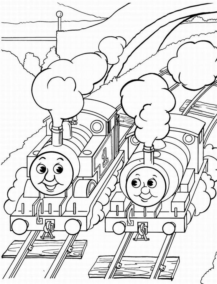 Thomas & Friends Coloring Pages