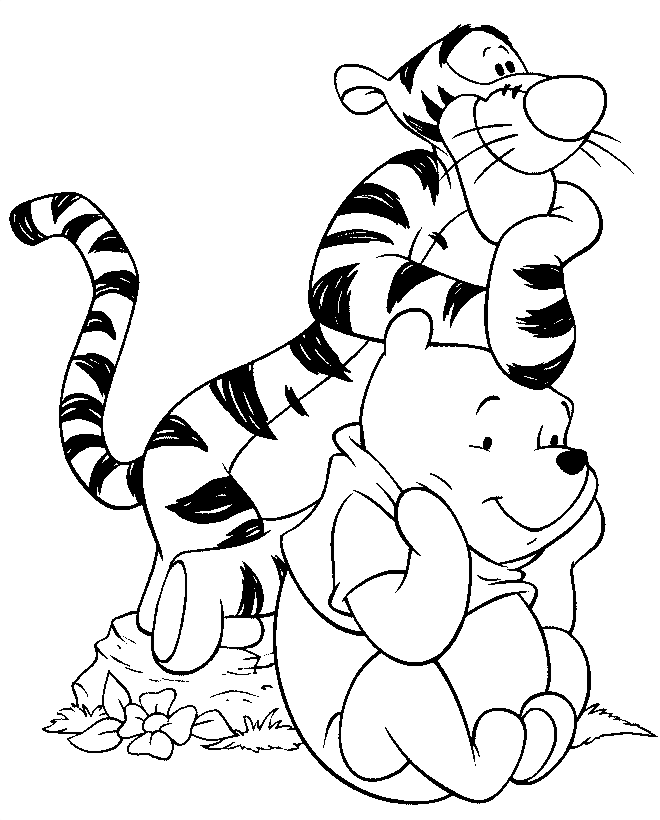 Winnie the Pooh Coloring Pages