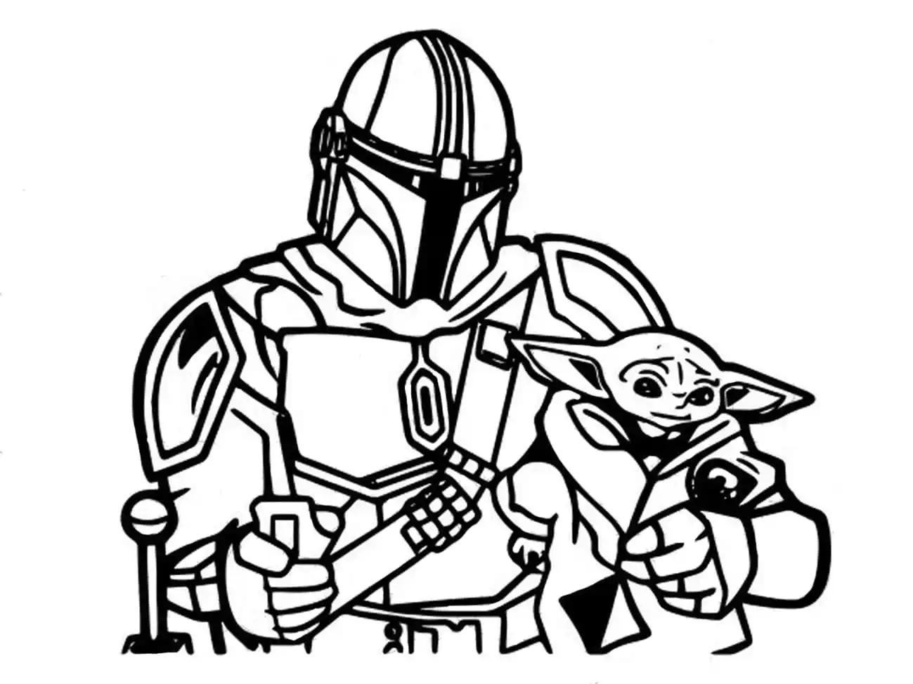 the-mandalorian-coloring-pages