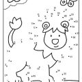 lion-dot-to-dot-coloring-page