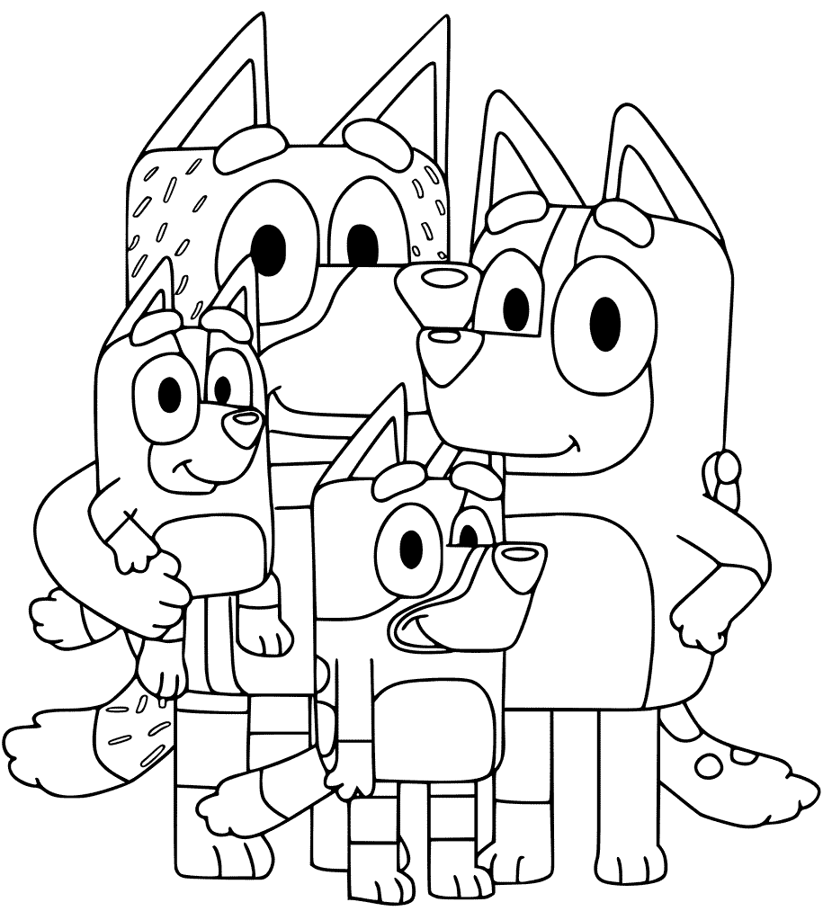 bluey-coloring-pages