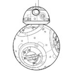 Bb 8 Droid Star Wars Coloring Page