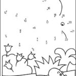 Bird Dot To Dot Coloring Page