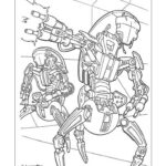 Droideka Star Wars Coloring Page