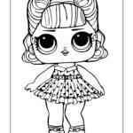 Jitterbug Lol Surprise Doll Coloring Page