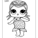 Merbaby Lol Surprise Doll Coloring Page