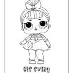 Sis Swing Lol Surprise Doll Coloring Page