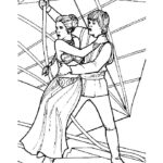 Skywalker Leia Star Wars Coloring Page