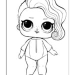 Surfer Babe Lol Surprise Doll Coloring Page