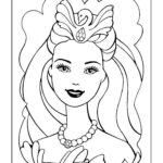 Swan Lake Barbie Coloring Page